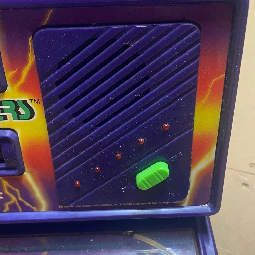 Vintage 1994 Toy Biz Saban Entertainment Power Rangers Ski Ball Game RARE Read!